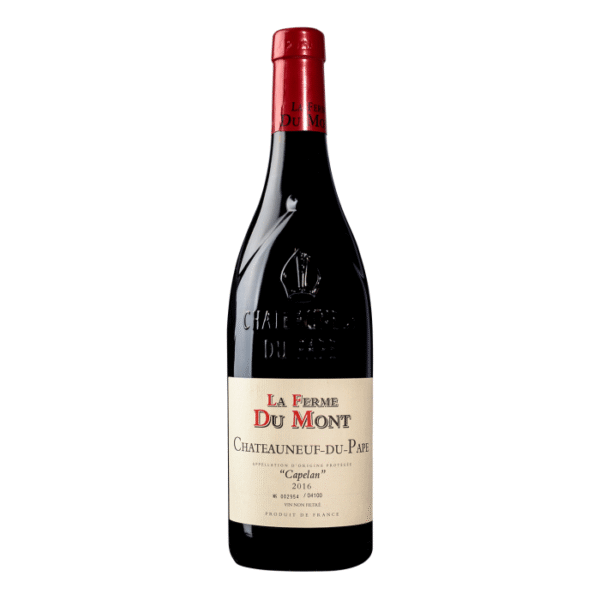 Der Châteauneuf du Pape Côtes Capelan von La Ferme du Mont ist ein fantastisches Beispiel für einen Grenache der südlichen Rhône. In der Nase zeigt er Vanillenoten