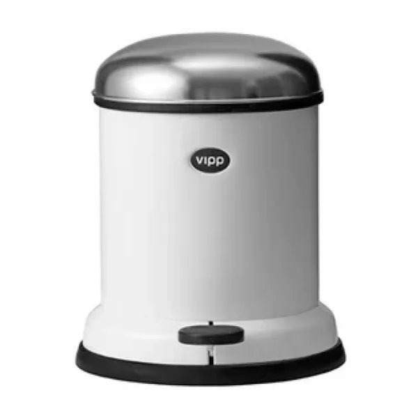 Vipp 13 Abfalleimer weiss