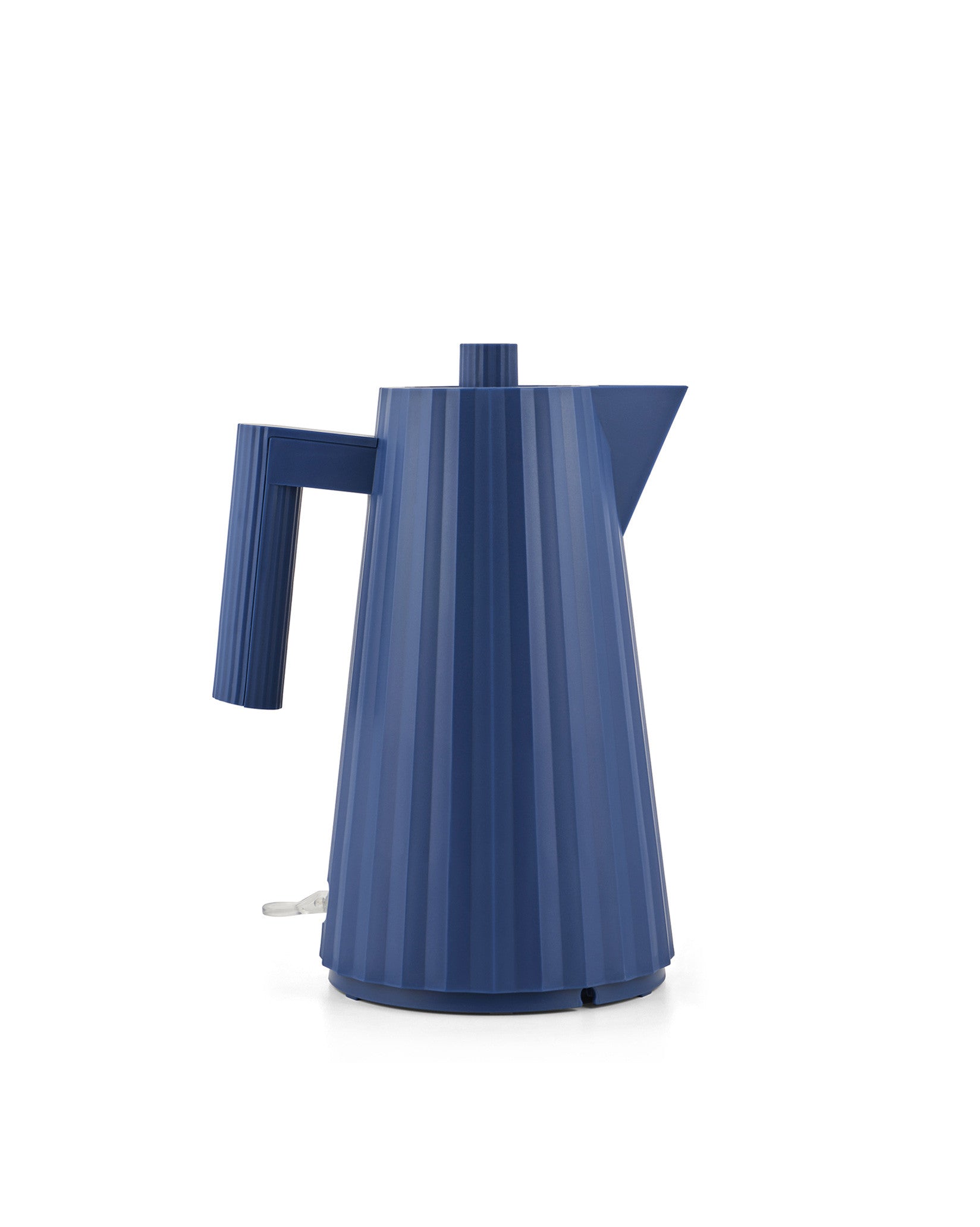 MDL06-DAZ-01.jpg Alessi Plissé Elektrischer Wasserkocher Blau – Schweizer Adapter – Bild 1